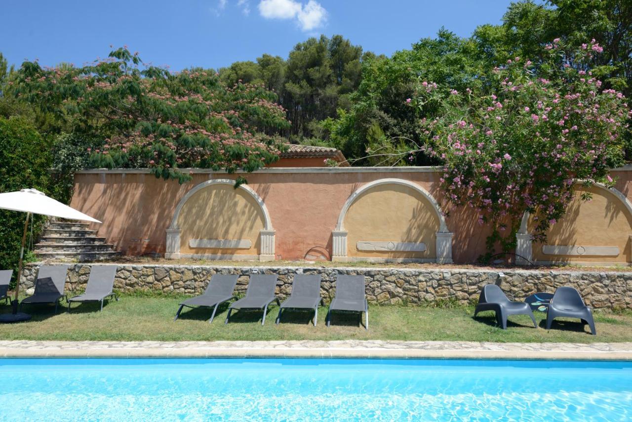 Le Pool House - Private Jacuzzi - Mas Des Sous Bois 호텔 Ventabren 외부 사진
