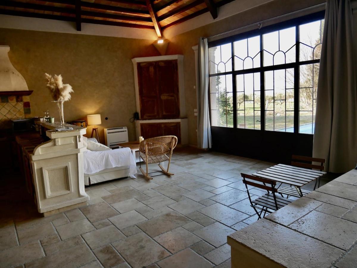 Le Pool House - Private Jacuzzi - Mas Des Sous Bois 호텔 Ventabren 외부 사진